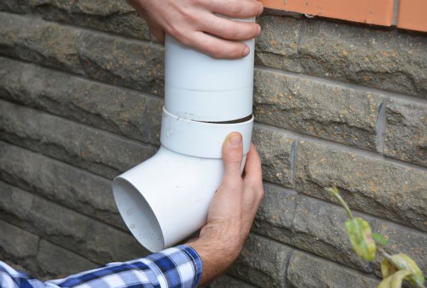 Drainage Downspout Repair in Ellenwood