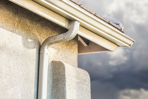 Aluminum Downspout Replacement in Ellenwood