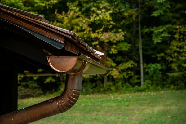 Copper Gutter Replacement in Ellenwood