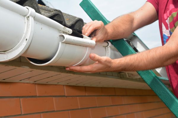 Large Gutter Repair in Ellenwood