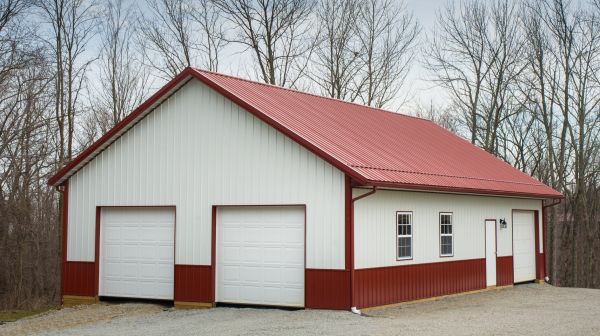 Barn Downspout Repair in Ellenwood