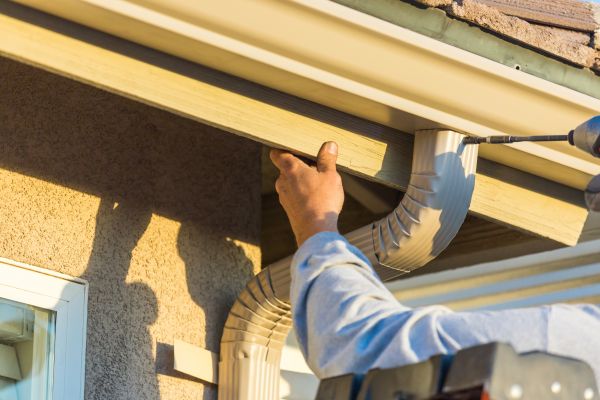 Aluminum Rain Gutter Service in Ellenwood