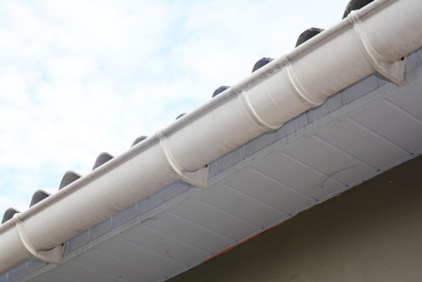 Plastic Gutter Installation in Ellenwood
