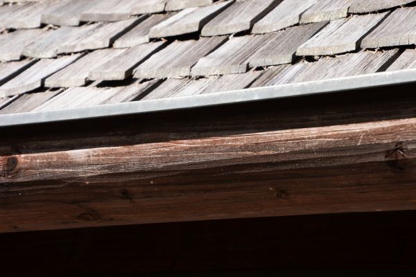 Wood Rain Gutter Installation in Ellenwood