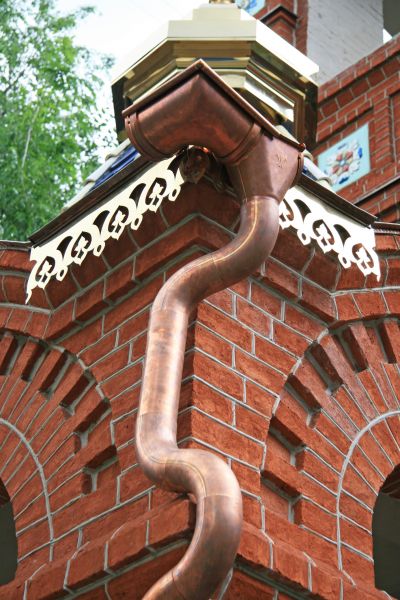 Church Downspout Installation in Ellenwood